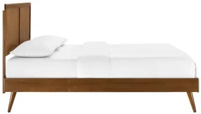 Modway - Alana Queen Wood Platform Bed with Splayed Legs