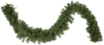 9' x 12" Black River Pine Artificial Christmas Garland  Unlit