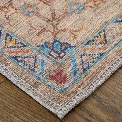 Rawlins 39HPF Tan/Pink/Blue 8'10" x 12' Rug