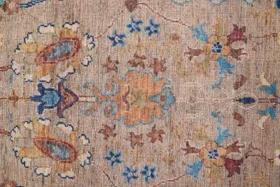 Rawlins 39HPF Tan/Pink/Blue 8'10" x 12' Rug