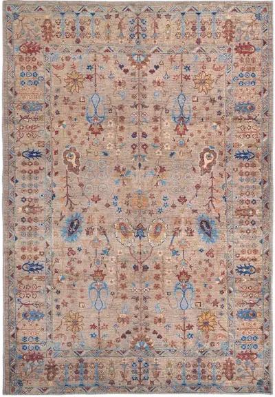 Rawlins 39HPF Tan/Pink/Blue 8'10" x 12' Rug