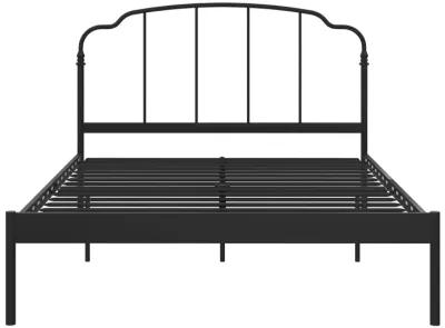 Camie Metal Bed, Twin, Black