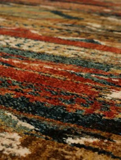 Spice Market Infused Aquamarine 2' X 3' Rug