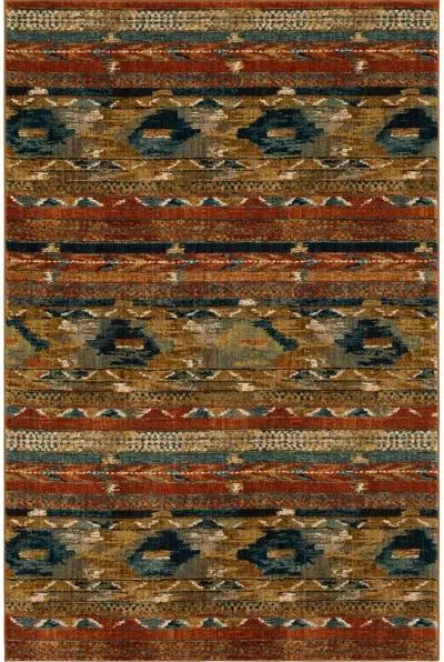 Spice Market Infused Aquamarine 2' X 3' Rug