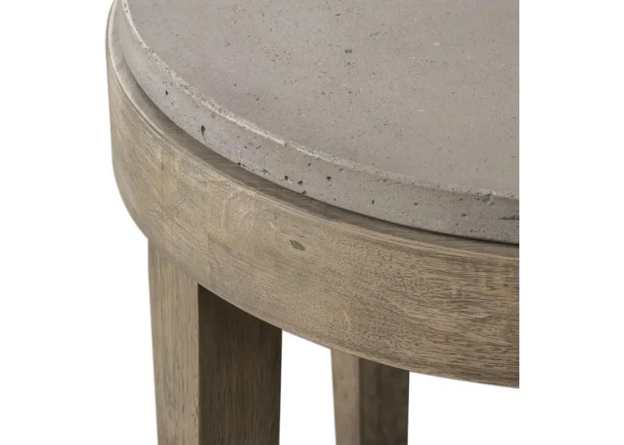 Uttermost Deka Round Side Table