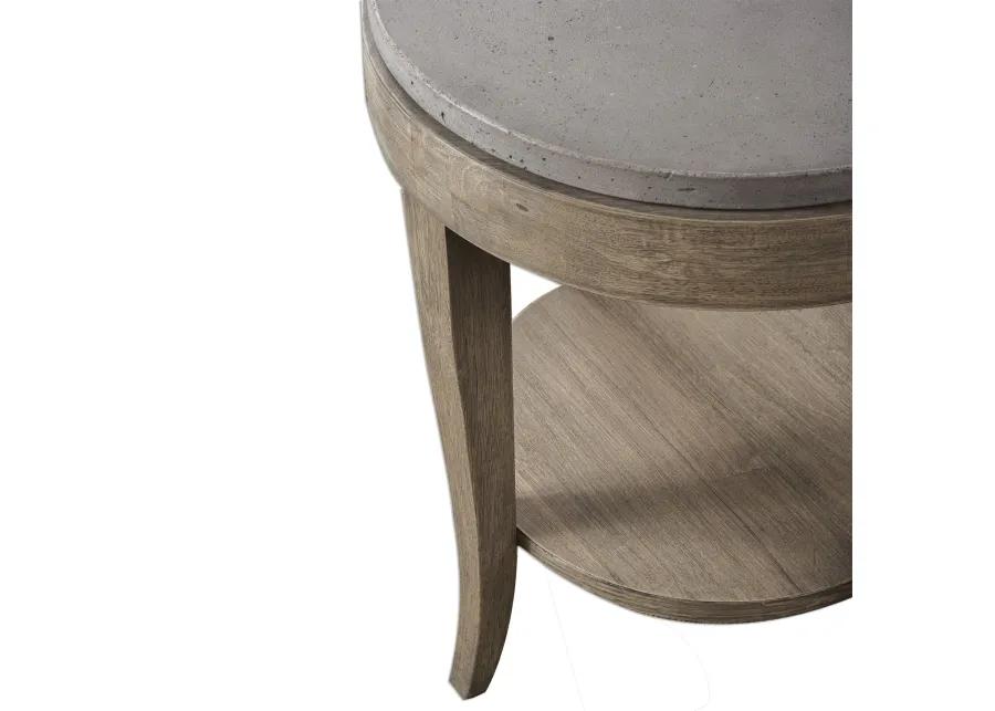 Uttermost Deka Round Side Table