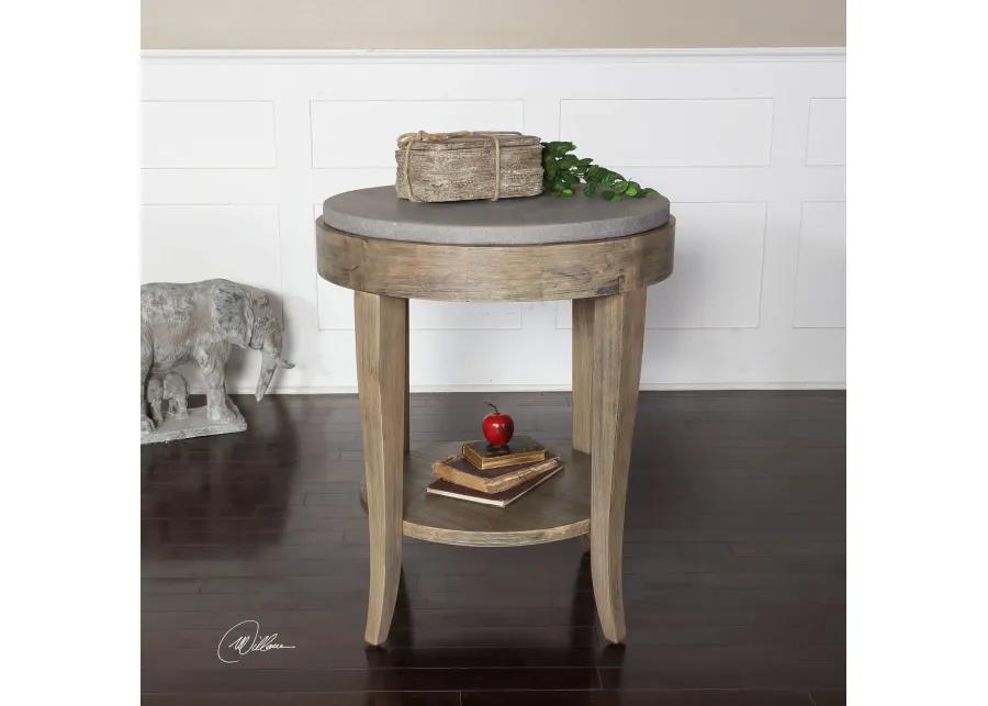 Uttermost Deka Round Side Table