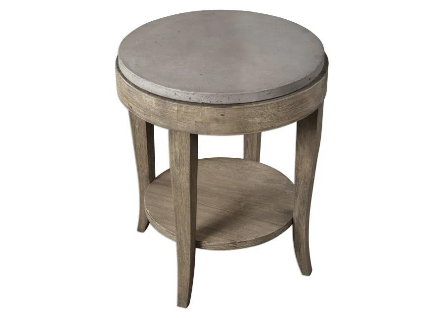 Uttermost Deka Round Side Table