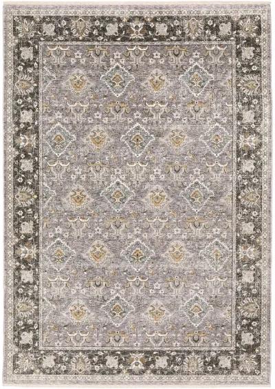 Maharaja 3'3" x 5' Grey Rug