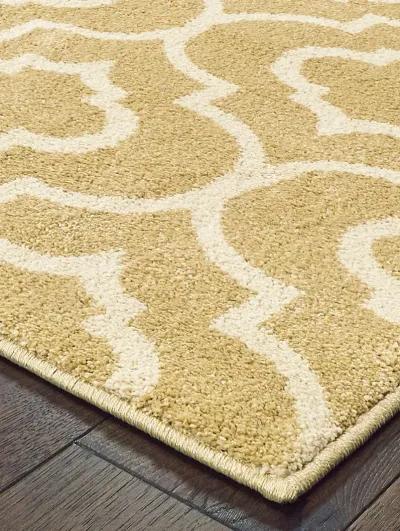 Carson 7'10" x 10' Gold Rug