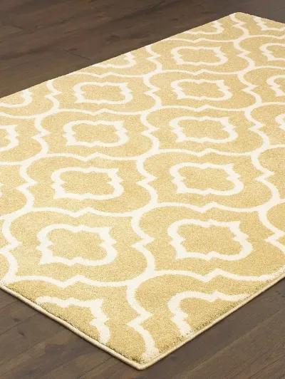 Carson 7'10" x 10' Gold Rug