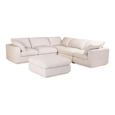 Justin Modular Sectional - Taupe Haven, Belen Kox