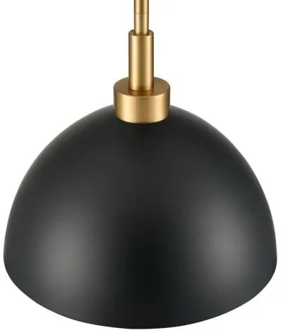 Pelham 10'' Wide 2-Light Black Pendant