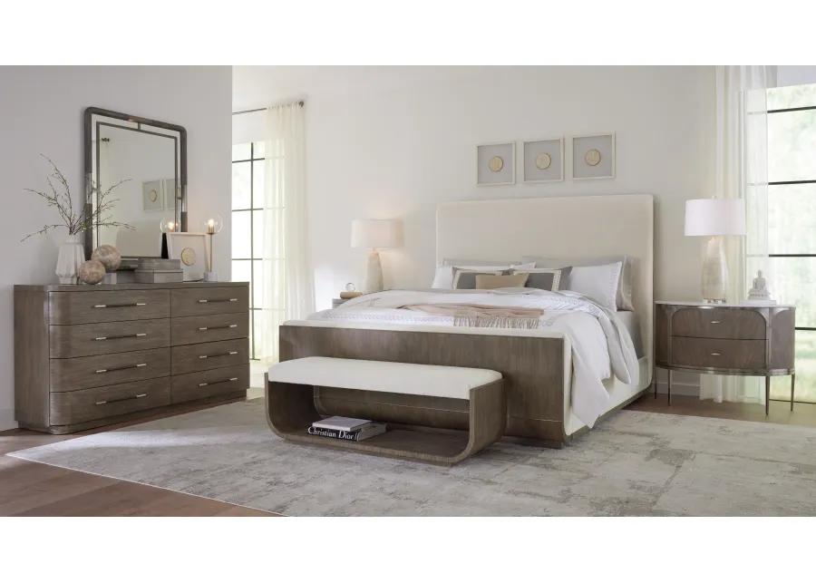 Modern Mood King Upholstered Panel bed