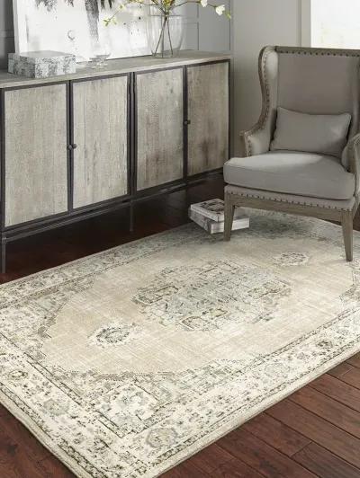 Andorra 7'10" Beige Rug