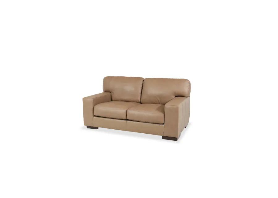 Lombardia Leather Loveseat