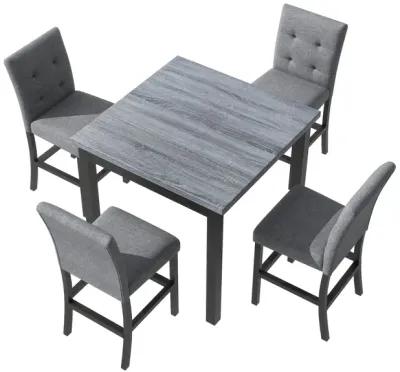 Merax 5-Piece Counter Height Dining Set