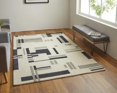 Maguire 8903F Ivory/Taupe 5' x 8' Rug