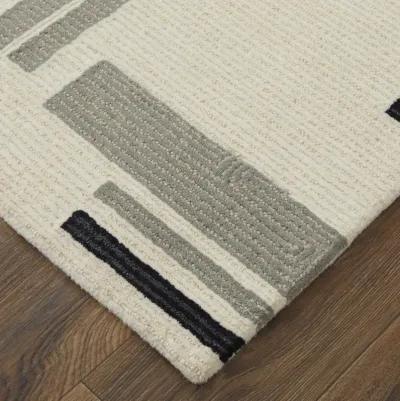 Maguire 8903F Ivory/Taupe 5' x 8' Rug