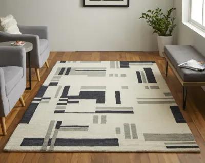 Maguire 8903F Ivory/Taupe 5' x 8' Rug