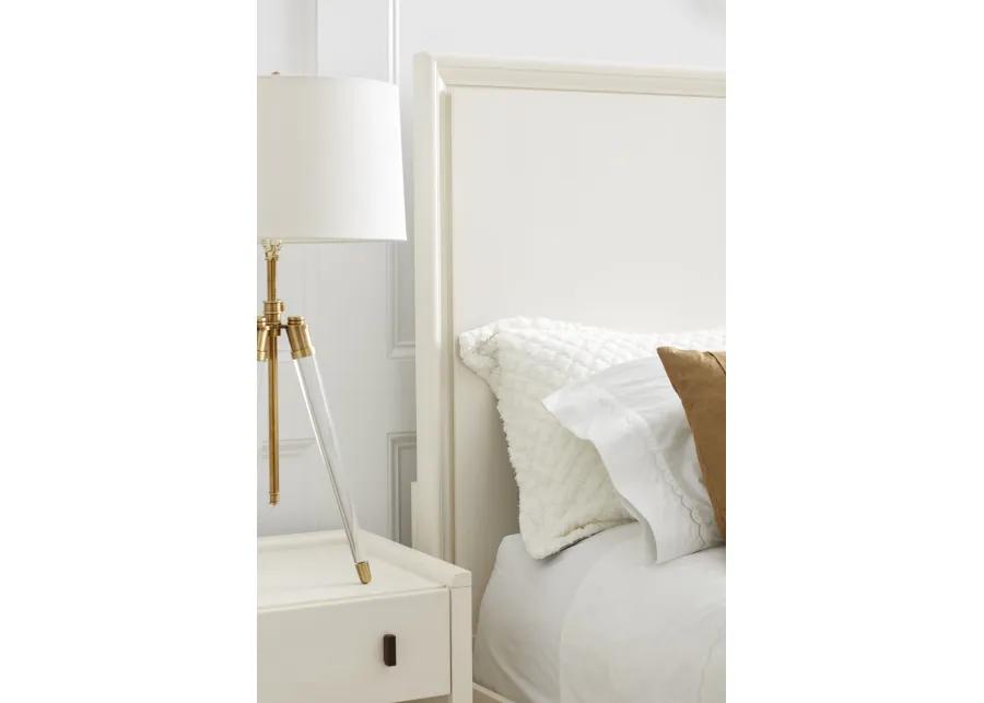 Blanc California King Panel Bed