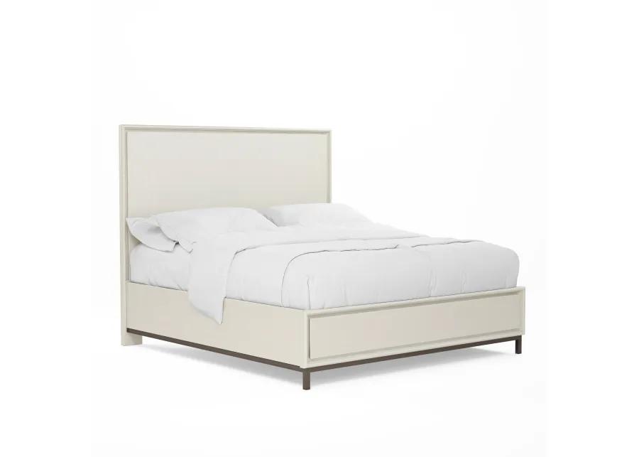 Blanc California King Panel Bed