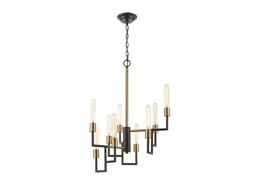 Congruency 23'' Wide 9-Light Chandelier