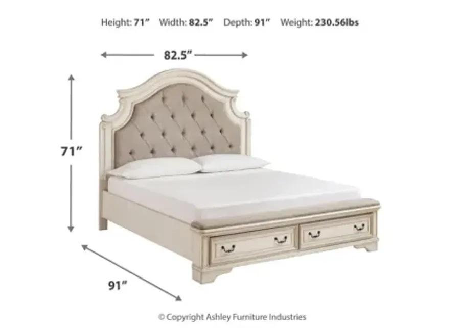 Realyn California King Upholstered Bed