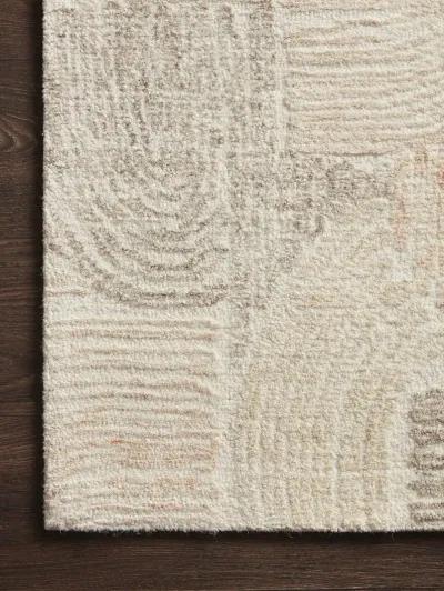 Milo MLO02 Peach/Pebble 8'6" x 12' Rug