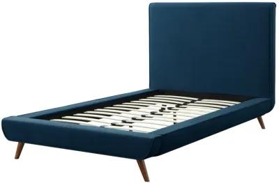 Loft Lyfe Eliezer Linen Upholstered Platform Bed