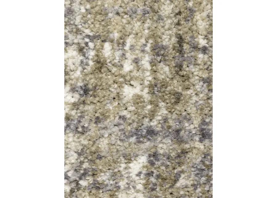 Aspen 2'3" x 7'6" Grey Rug