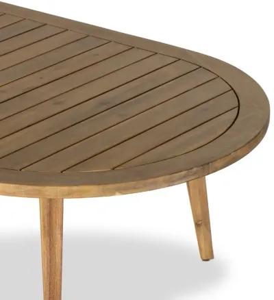 Amaya Outdoor Oval Coffee Table