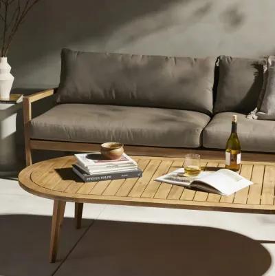 Amaya Outdoor Oval Coffee Table