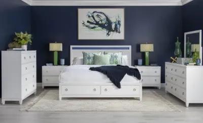 Summerland King Panel Bed w/ Storage