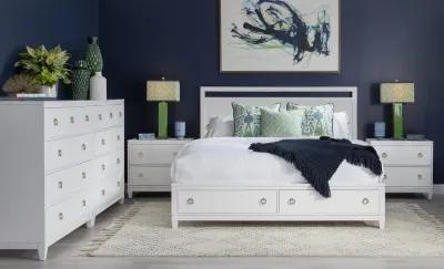 Summerland King Panel Bed w/ Storage