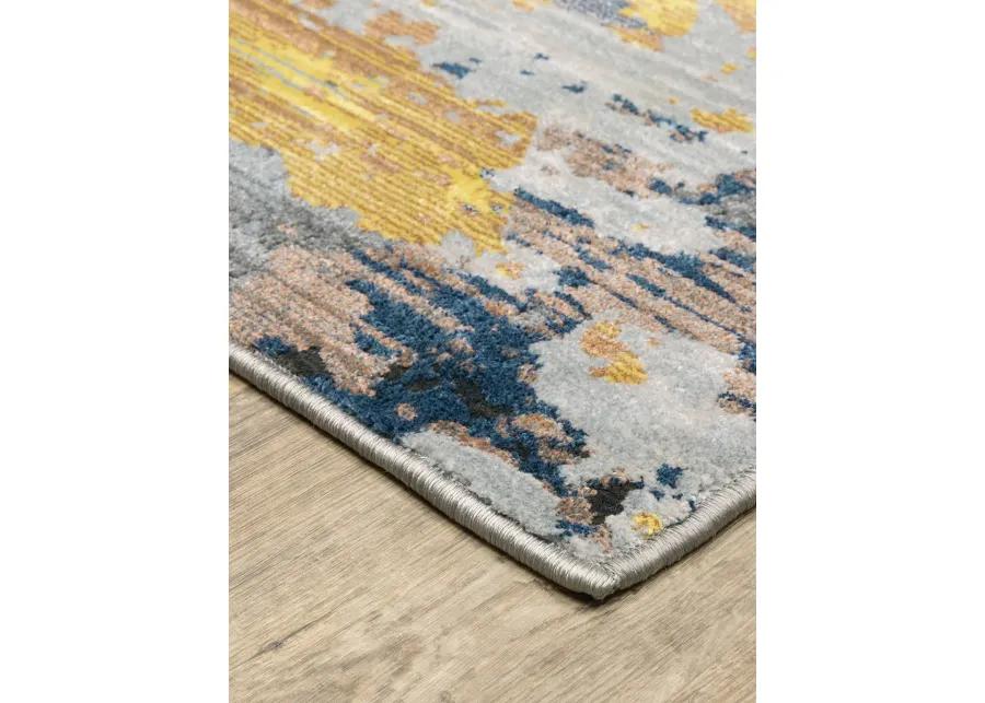 Caravan 2'3" x 7'6" Yellow Rug