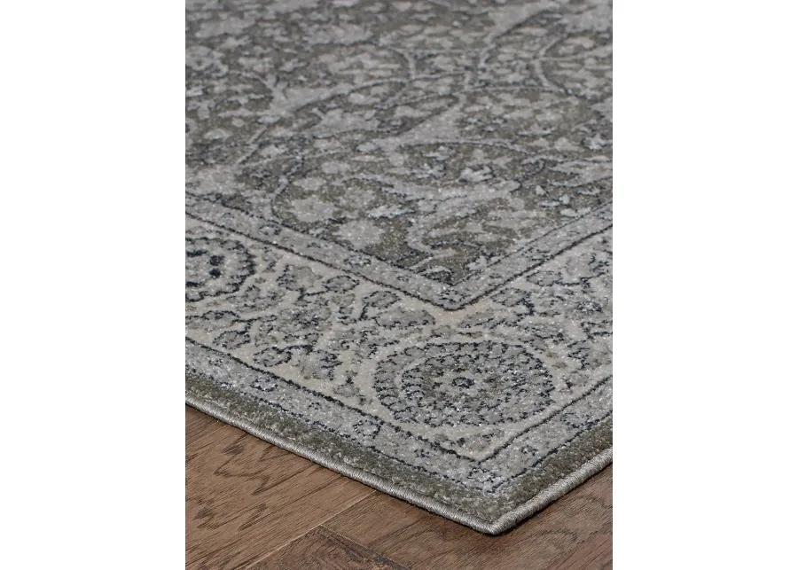 Richmond 1'10" x 3' Grey Rug