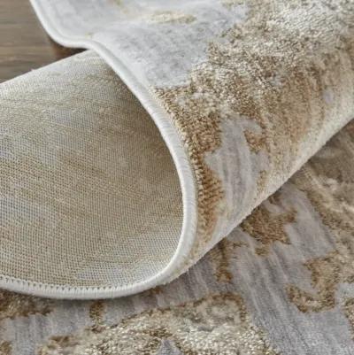 Laina 39G5F Tan/Ivory 3' x 12' Rug