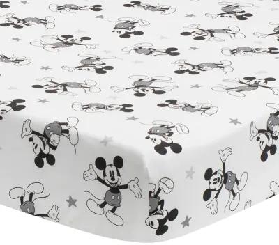 Lambs & Ivy Disney Baby Magical Mickey Mouse 3-Piece Crib Bedding Set - Gray