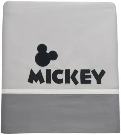 Lambs & Ivy Disney Baby Magical Mickey Mouse 3-Piece Crib Bedding Set - Gray