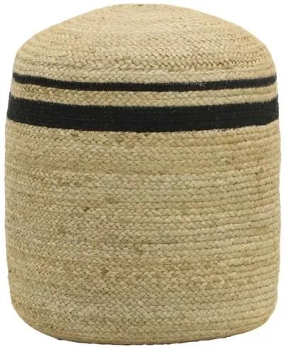 Belen Kox Natural Jute Round Pouf, Belen Kox