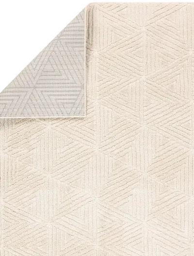 Calix By Nikki Chu Ziazan White 6'3" x 9'6" Rug