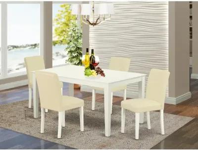 Dining Room Set Linen White