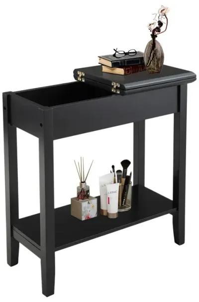 Jaxpety American Flip Top Table Black