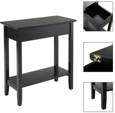 Jaxpety American Flip Top Table Black