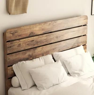 King Size Wood Platform Bed Frame with Storage