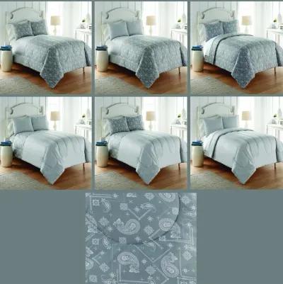 Micro Flannel 6 in 1 Comforter Set