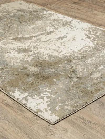 Evolution 6'7" x 9'6" Beige Rug