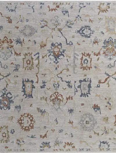 Pasha 39M8F 6'7" x 9'6" Ivory/Blue/Gold Rug