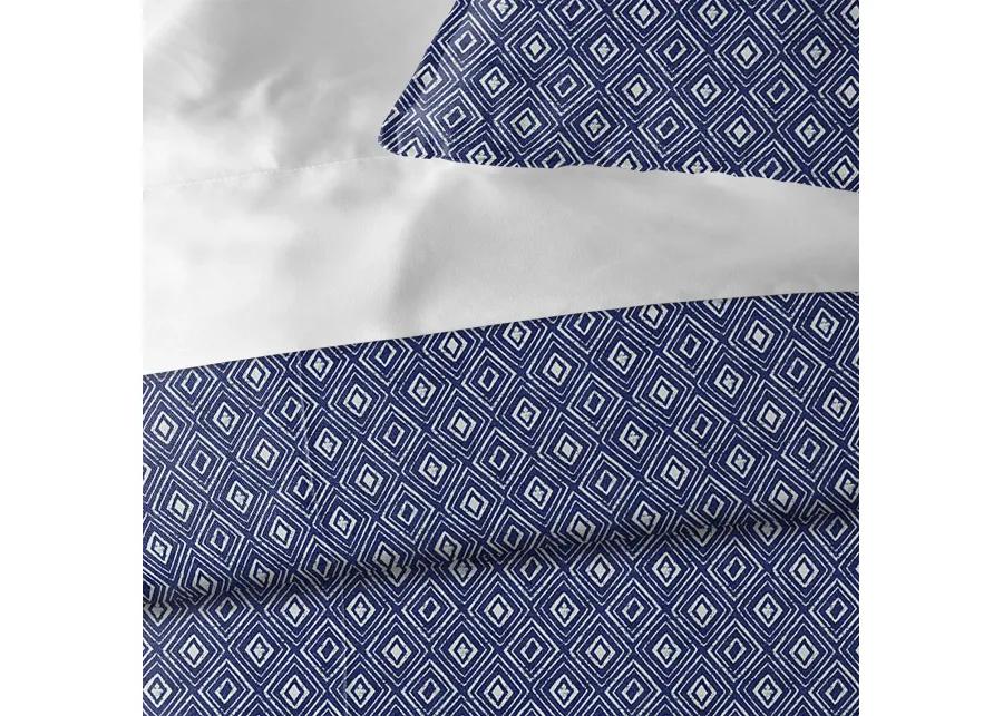 6ix Tailors Fine Linens Windham Indigo Comforter Set